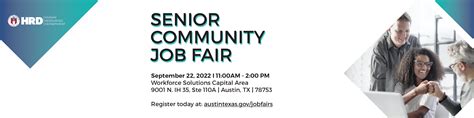 City of Austin to host Senior Job Fair Nov. 16